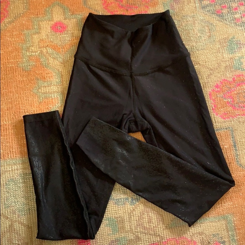 Beyond Yoga Alloy Ombré high wasted midi legging